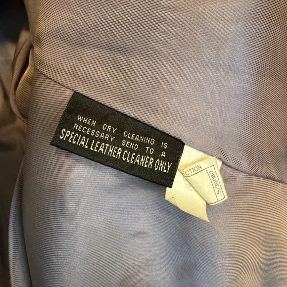 Maxima Black Leather Button-Front Jacket - Picture 11 of 12